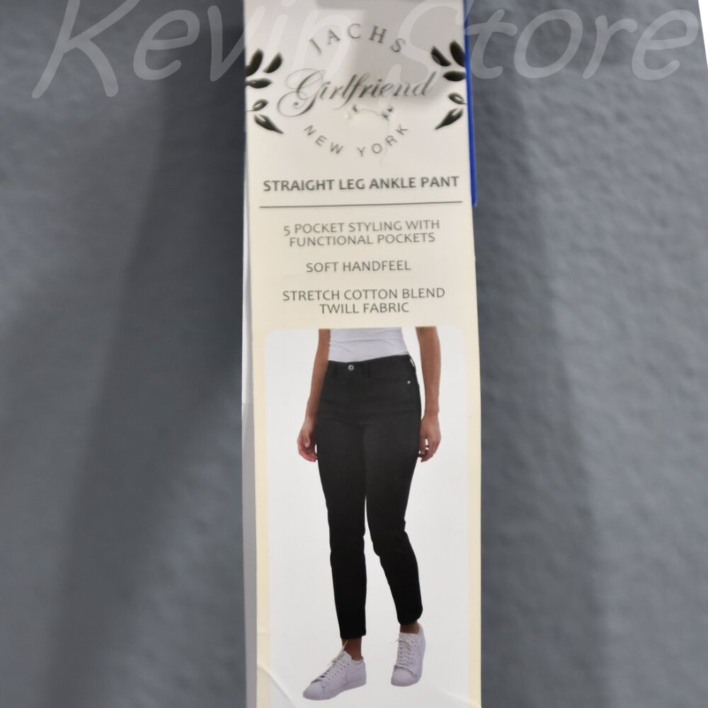 JACHS  Girlfriend  NEW YORK  STRAIGHT LEG ANKLE PANT‎
